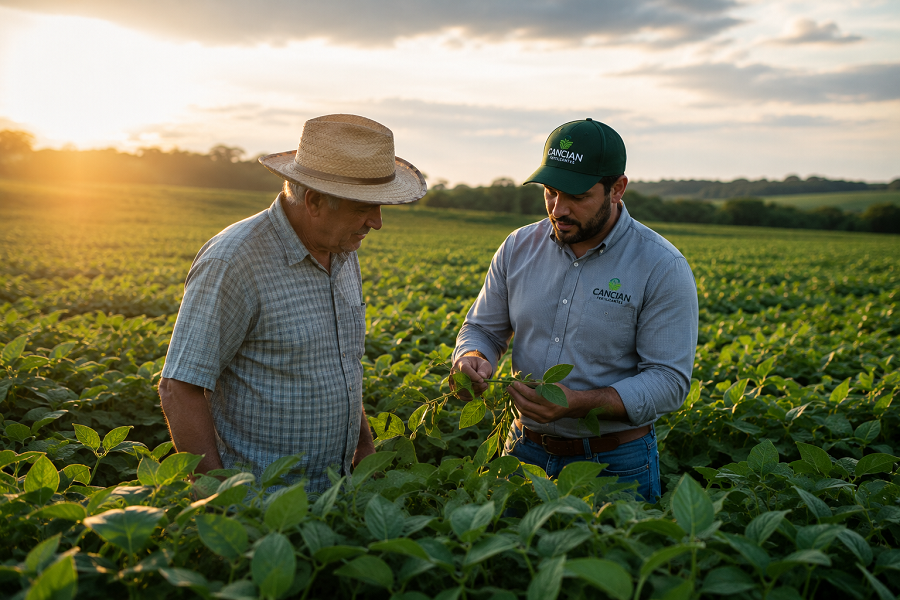 Equipe técnica da Cancian Fertilizantes