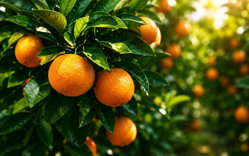 Cultivo de citros atendido pelas soluções agrícolas da Cancian Fertilizantes