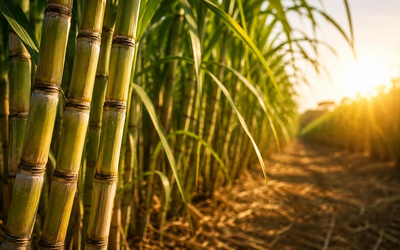 Lavoura de cana-de-açúcar atendida pelas soluções agrícolas da Cancian Fertilizantes